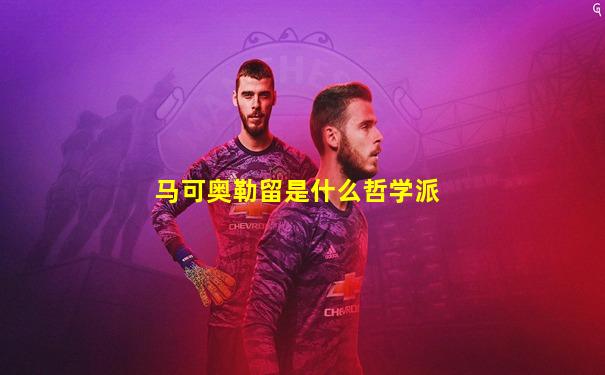 马可奥勒留是什么哲学派